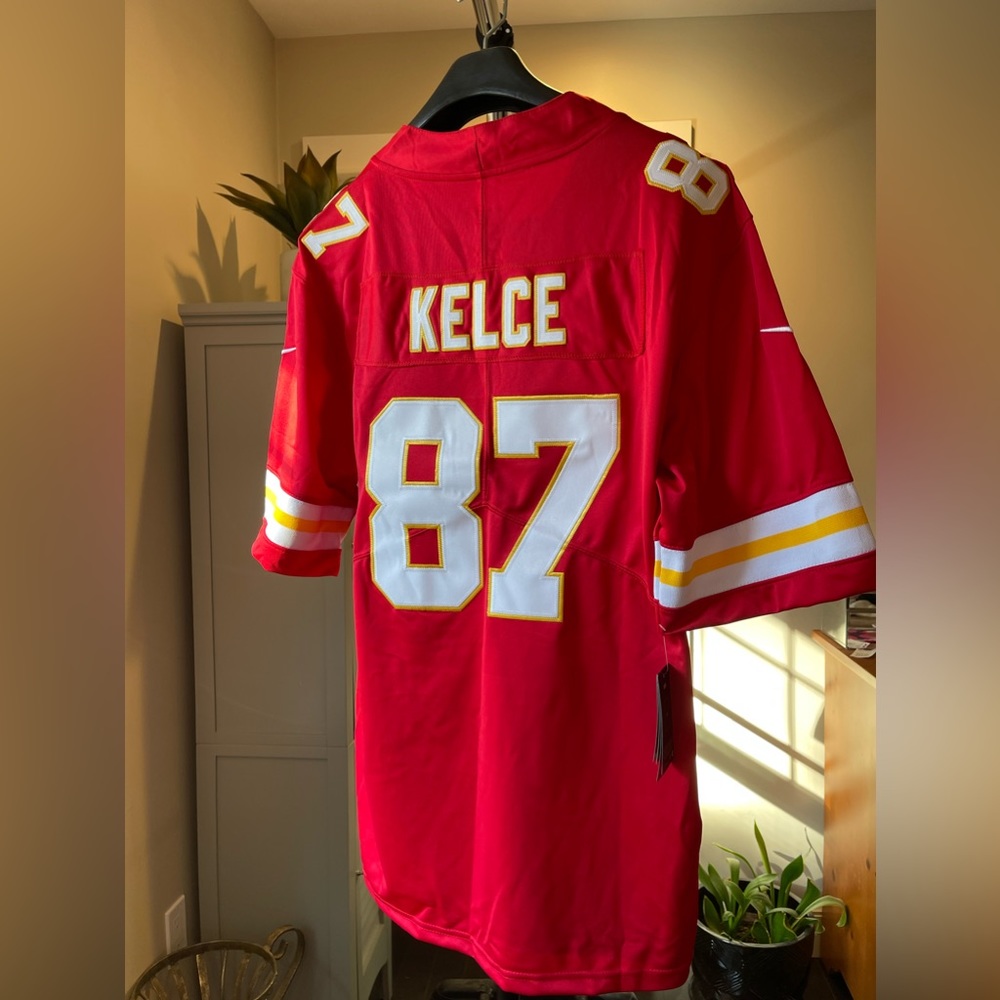 NWT Travis Kelce Kansas City Chiefs Nike Jersey, XL
